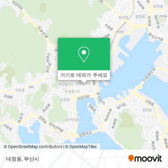 대청동 지도