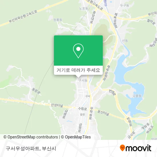 구서우성아파트 지도
