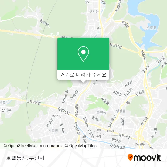 호텔농심 지도