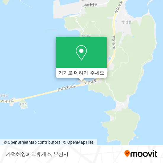 가덕해양파크휴게소 지도