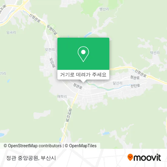 정관 중앙공원 지도