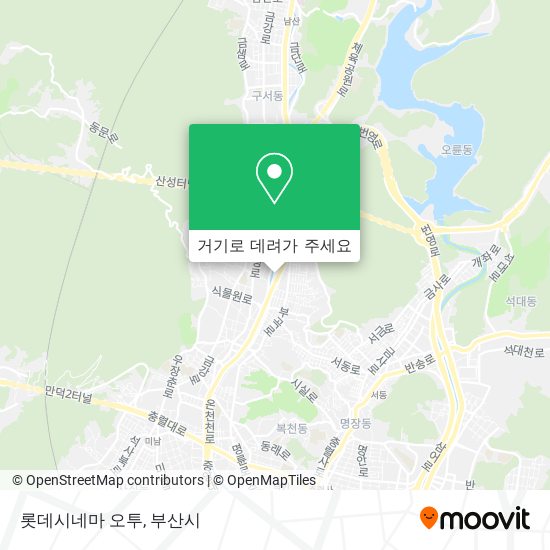 롯데시네마 오투 지도