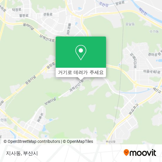 지사동 지도