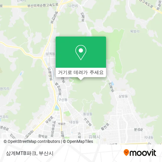 삼계MTB파크 지도