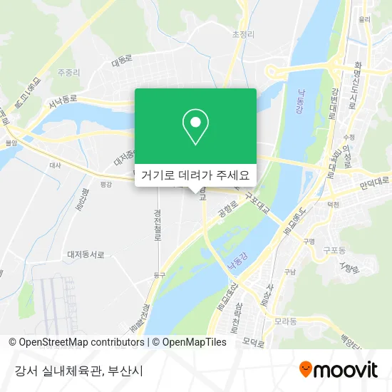강서 실내체육관 지도