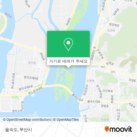 을숙도 지도