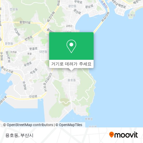 용호동 지도