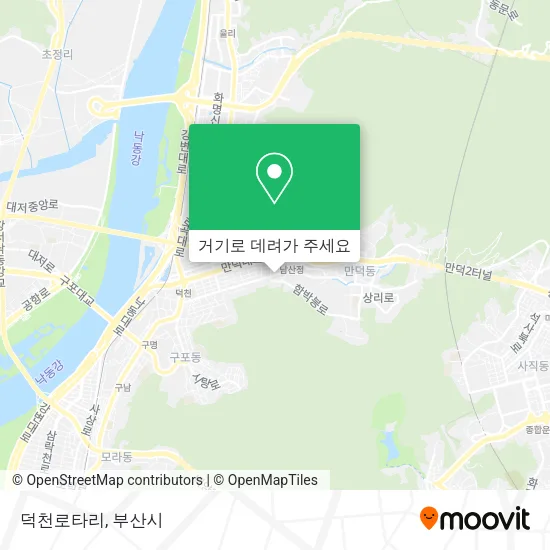 덕천로타리 지도