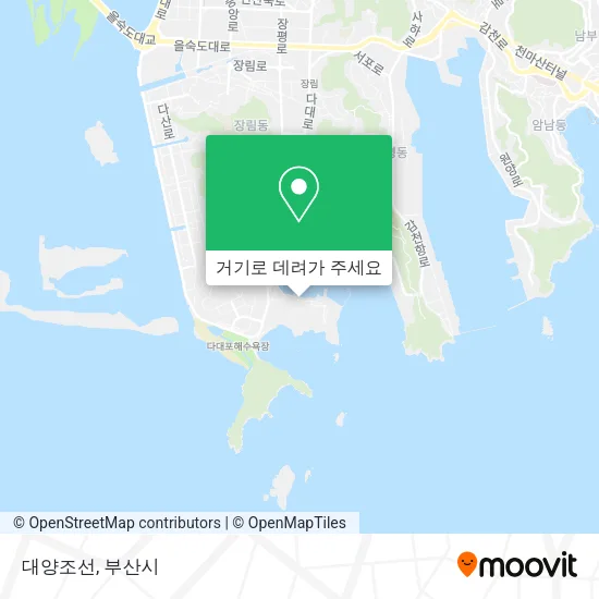 대양조선 지도