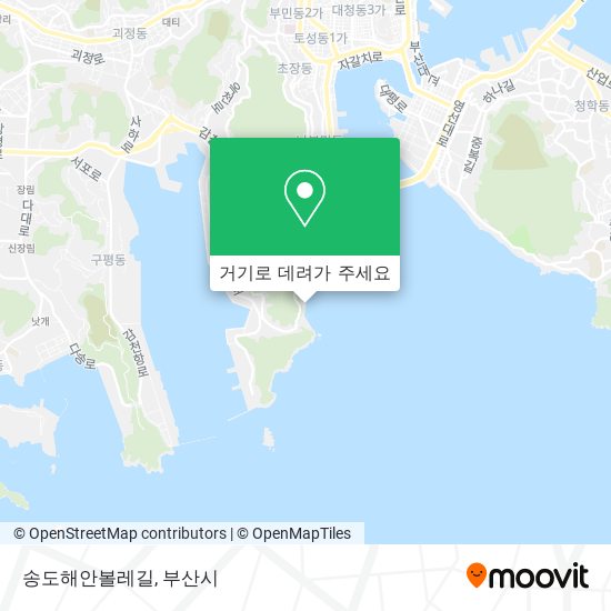 송도해안볼레길 지도