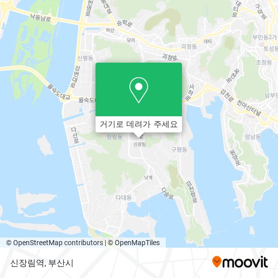신장림역 지도