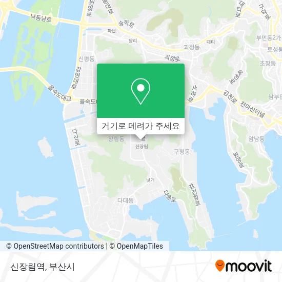 신장림역 지도