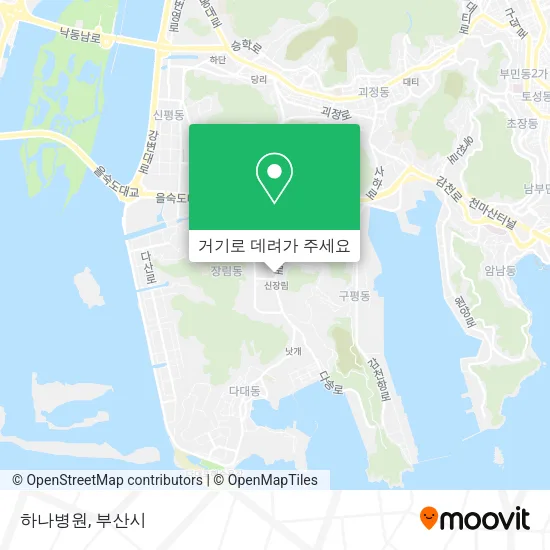 하나병원 지도