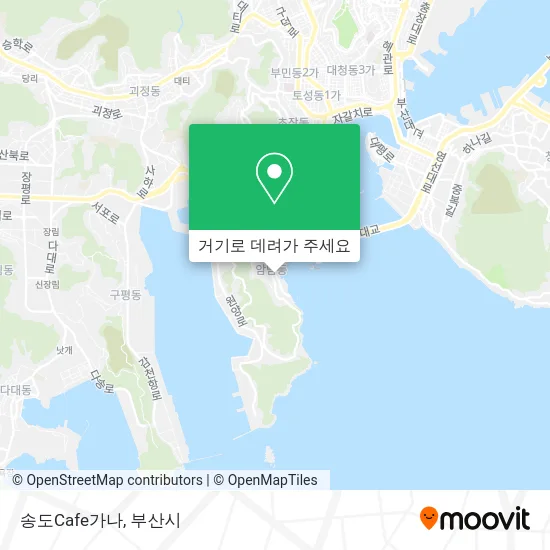 송도Cafe가나 지도