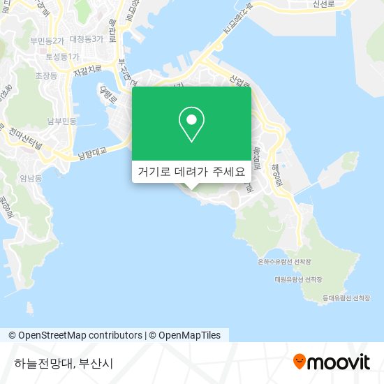 하늘전망대 지도