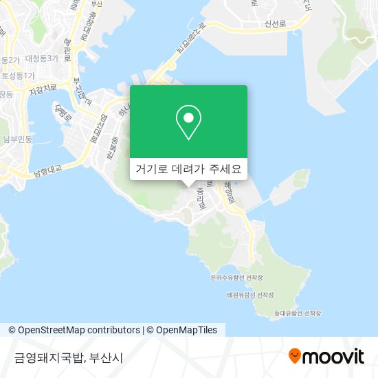 금영돼지국밥 지도