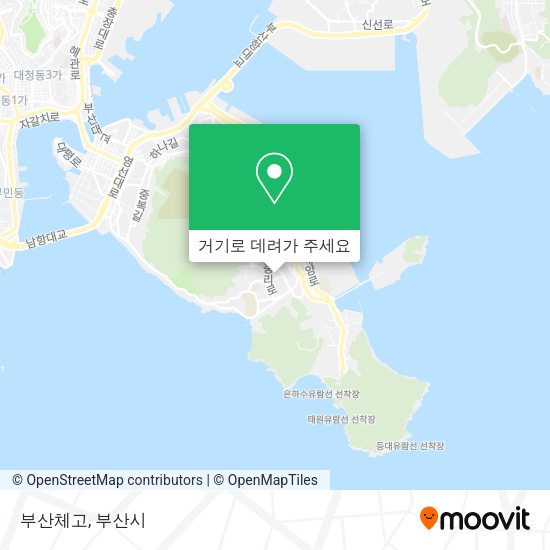 부산체고 지도