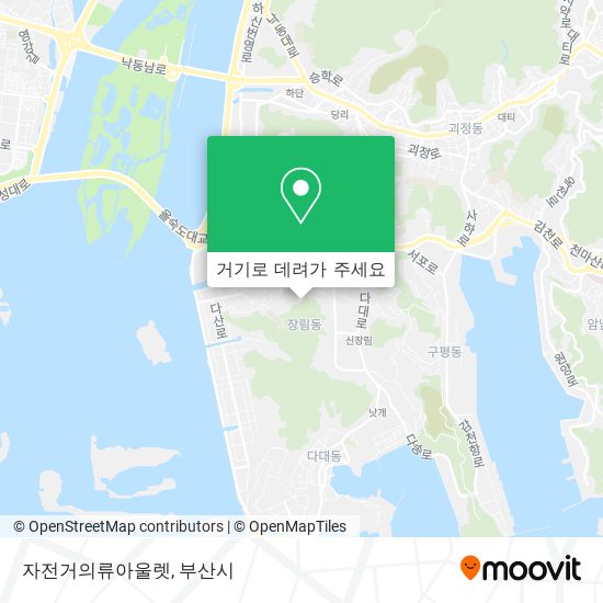 자전거의류아울렛 지도