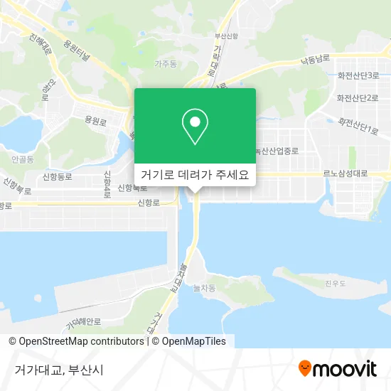 거가대교 지도