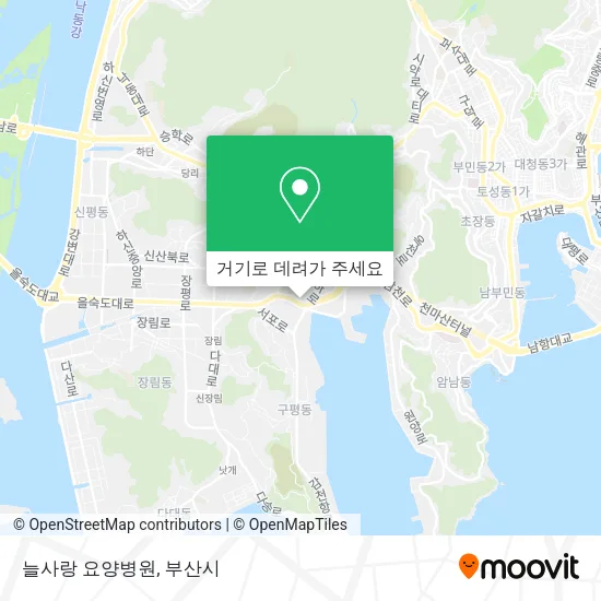 늘사랑 요양병원 지도