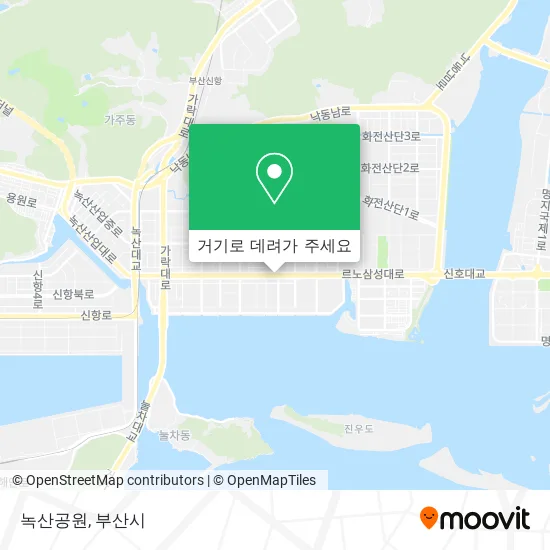 녹산공원 지도