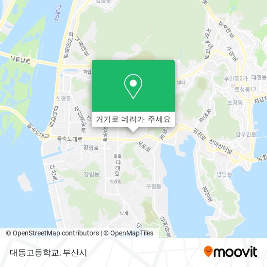대동고등학교 지도