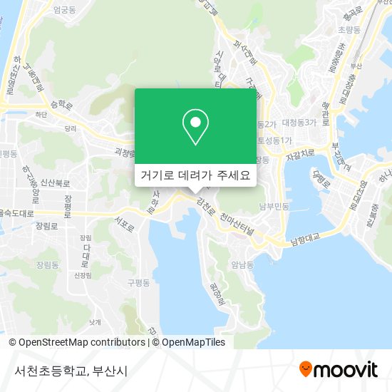 서천초등학교 지도