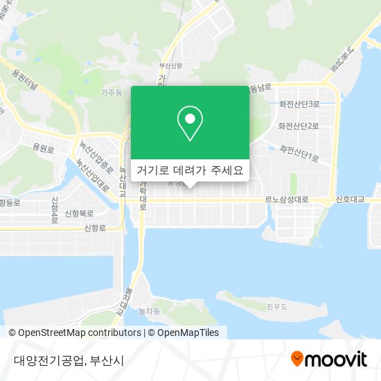 대양전기공업 지도