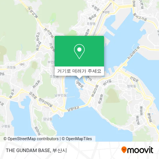 THE GUNDAM BASE 지도