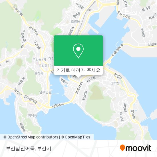 부산삼진어묵 지도