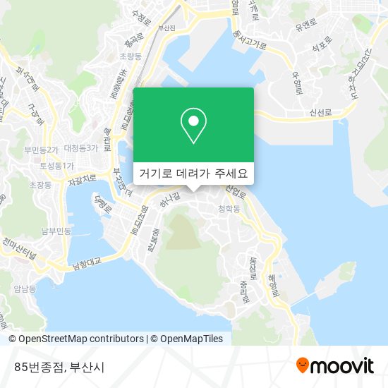 85번종점 지도