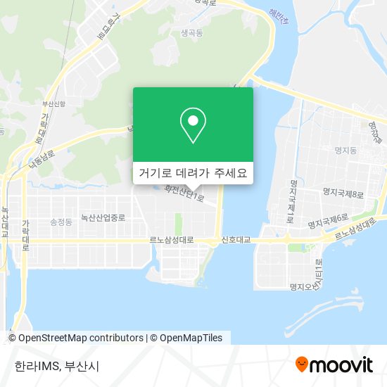 한라IMS 지도