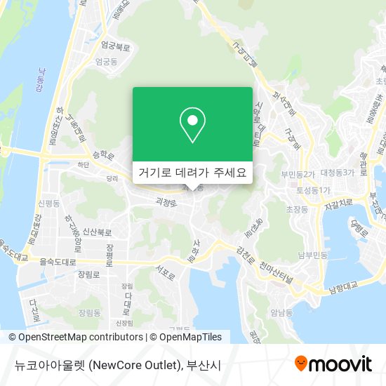 뉴코아아울렛 (NewCore Outlet) 지도