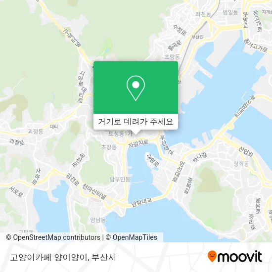고양이카페 양이양이 지도