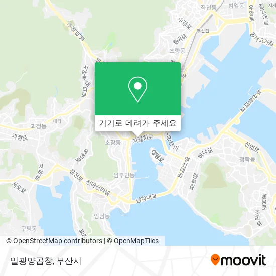 일광양곱창 지도