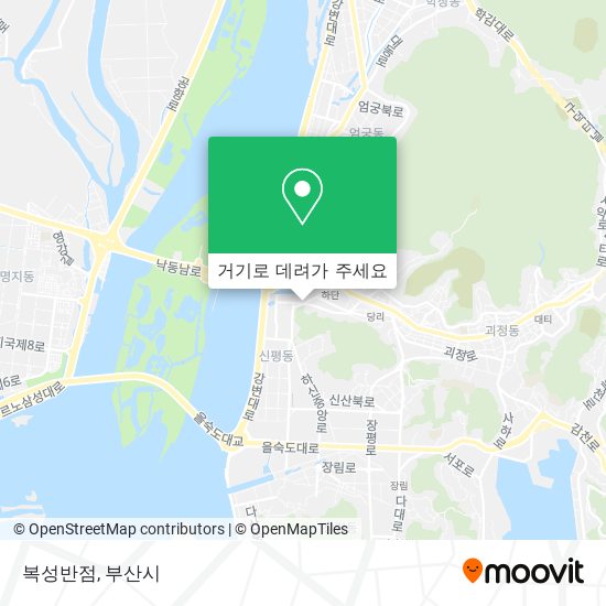 복성반점 지도