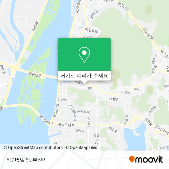 하단5일장 지도