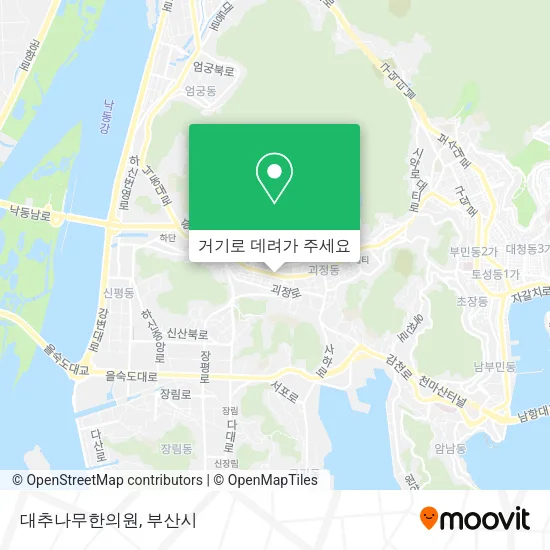 대추나무한의원 지도