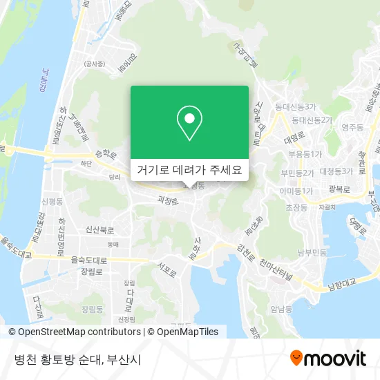 병천 황토방 순대 지도