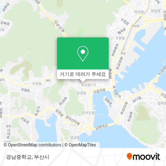 경남중학교 지도