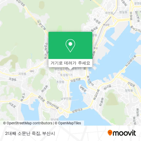 2대째 소문난 죽집 지도