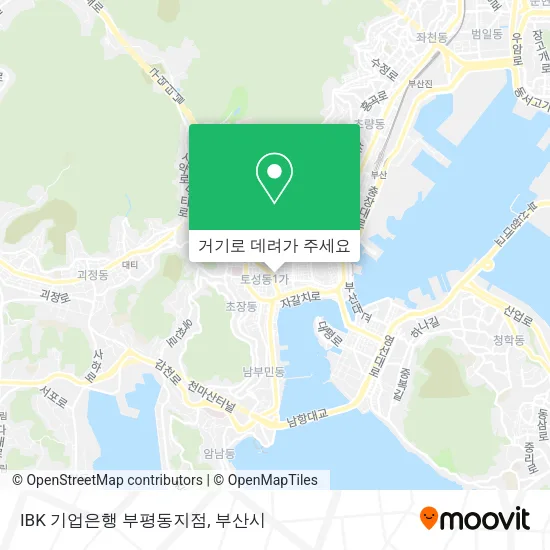 IBK 기업은행 부평동지점 지도