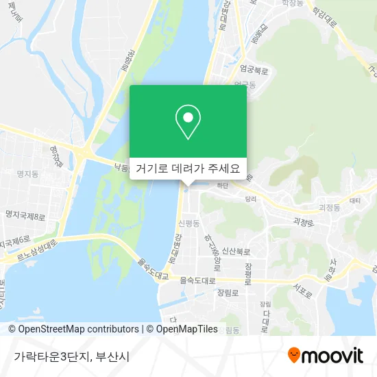 가락타운3단지 지도
