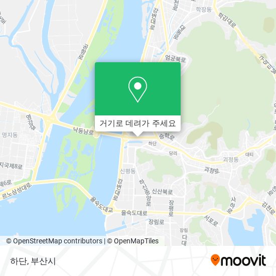 하단 지도