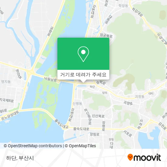 하단 지도