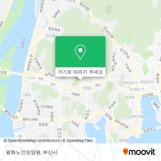 평화노인요양원 지도