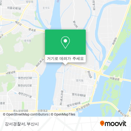 강서경찰서 지도
