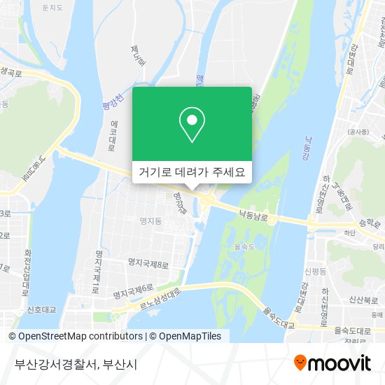부산강서경찰서 지도