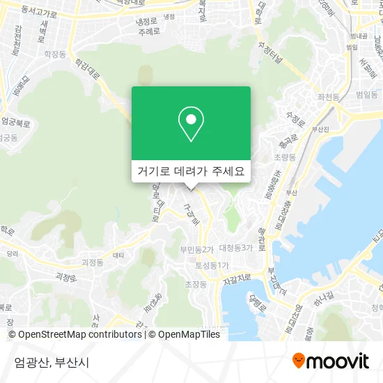엄광산 지도
