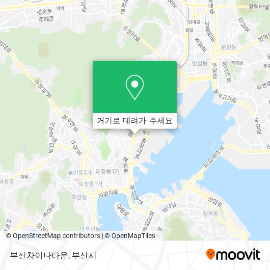 부산차이나타운 지도